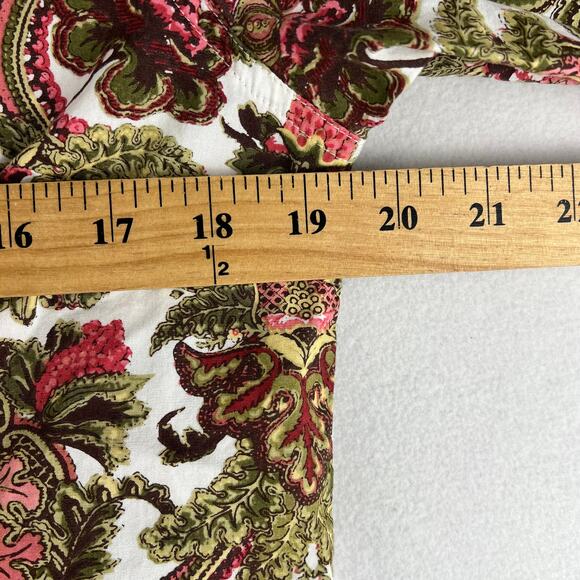 Ariat Pearl Snap Shirt Paisley Multicolor Womens Size M Cotton Western EUC - Picture 8 of 9